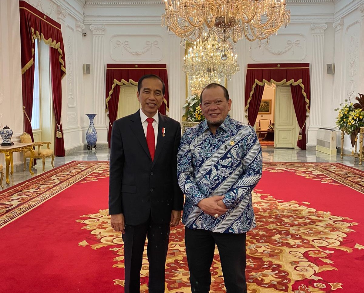 Ketua DPD RI Sampaikan Aspirasi Daerah Kepada Presiden