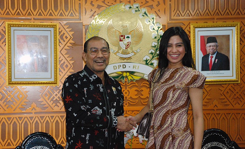 Wakil Ketua DPD RI Nono Sampono Dukung Yoan Clara Jadi Putri Indonesia 2020