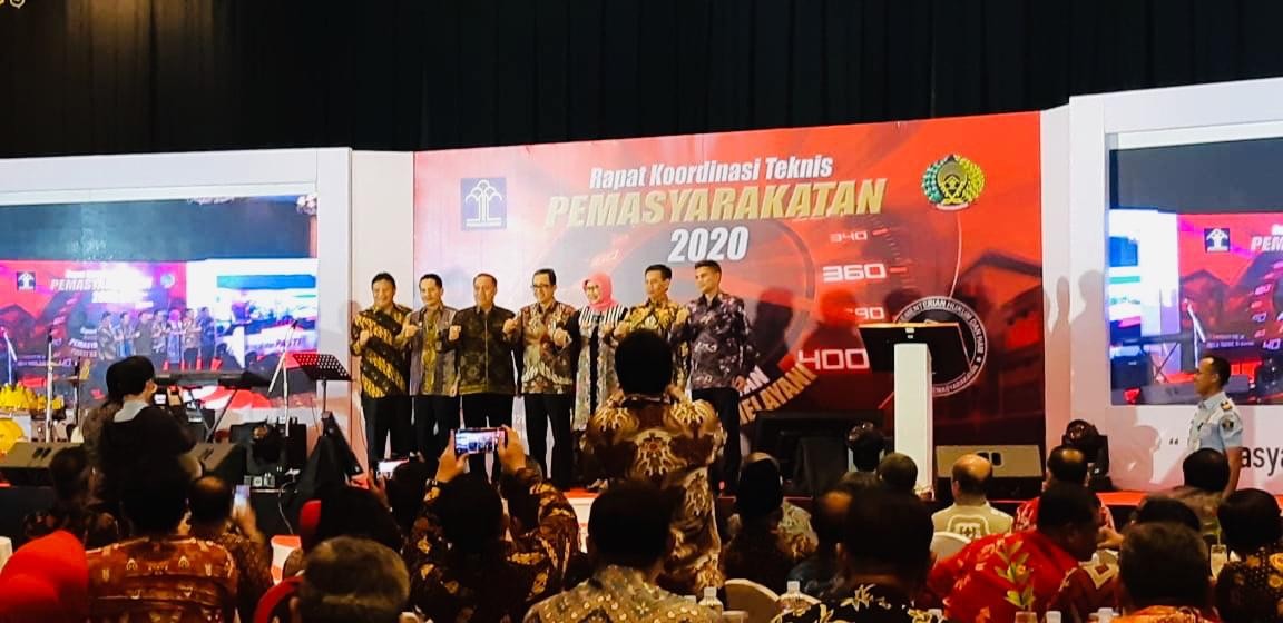 Di Rakornispas 2020, Ditjen PAS Luncurkan Aplikasi SIKAP dan Teknologi Biometrik