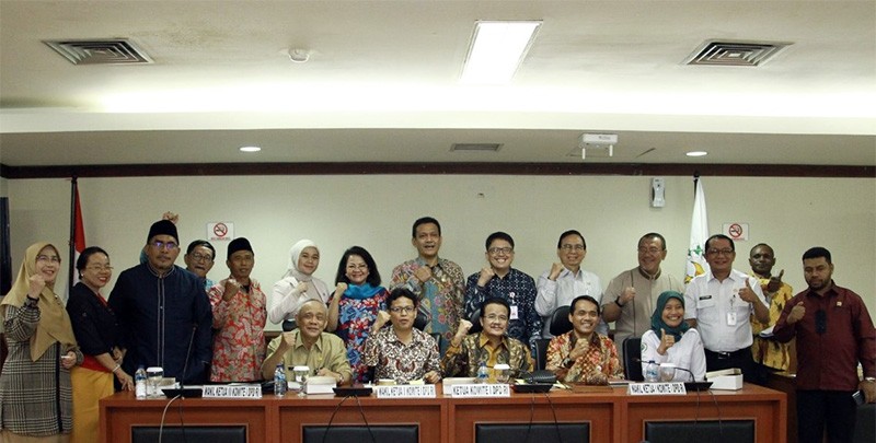 Komite I DPD RI Evaluasi Pelaksanaan Undang-Undang Nomor 6 Tahun 2014 Tentang Desa