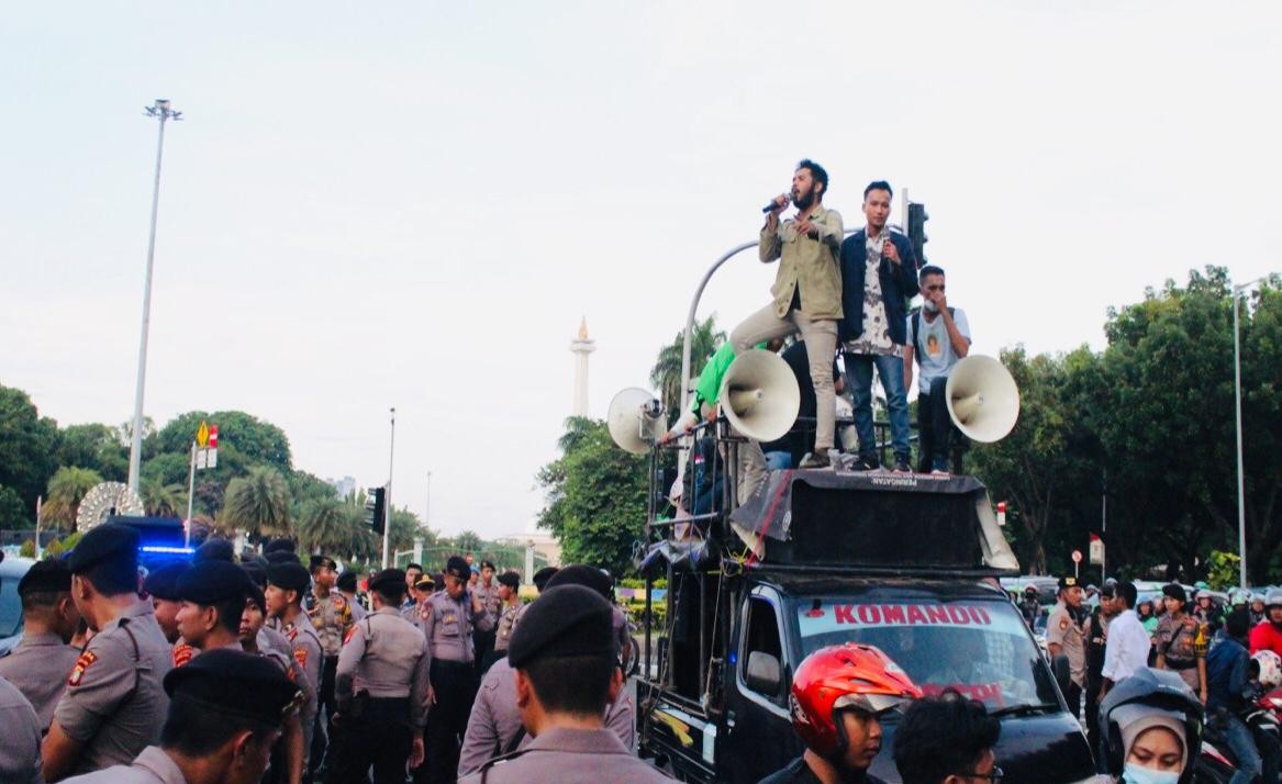 Mahasiswa Sikapi 100 Hari Kerja Jokowi, Minta Pecati Jajaran Menteri Ini