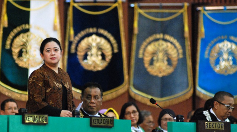 Ketua DPR Puan Maharani Beri Kuliah Umum Di UI