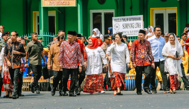 Sultan B. Najamudin Puji Presiden Jokowi Resmikan Monumen Fatmawati