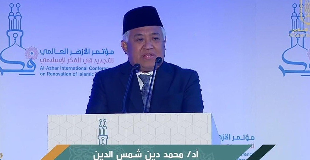Di Hadapan 200 Tokoh Muslim, Din : Persaudaraan Kemanusiaan Solusi Peradaban