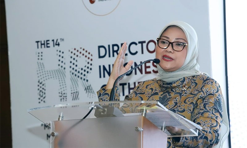 Menaker  Ida Fauziyah : Masih Minim, Jumlah Perusahaan Yang Memberi Pelatihan Kerja Bagi Karyawannya