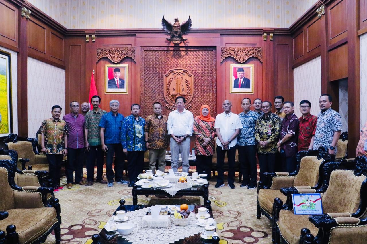 Gubernur Khofifah minta PWI & SIWO Jatim Sukseskan Jatim Jadi Tuan Rumah Porwanas 2020