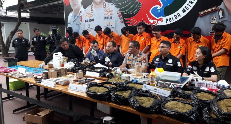 Bahan Utama Pembuat Ganja Sintetis Didatangkan dari Cina