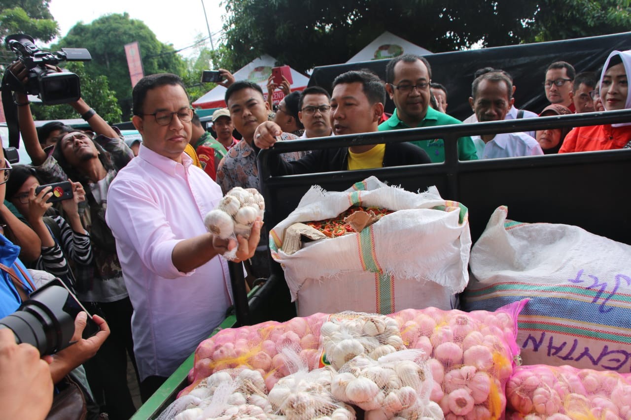 Bawang Putih Mahal, Anies Gelar Operasi Pasar di 22 Pasar