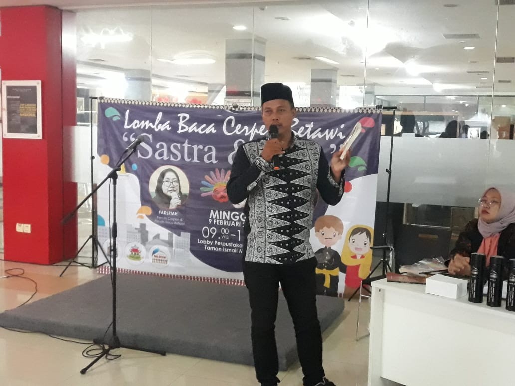 Bangun Budaya Literasi, Yayasan Baca Betawi Berharap Dukungan Pemprov DKI Lebih Optimal