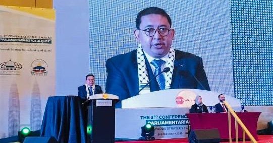 Mantab!! Fadli Zon Ditunjuk Jadi Vice President Liga Parlemen Dunia Untuk Palestina