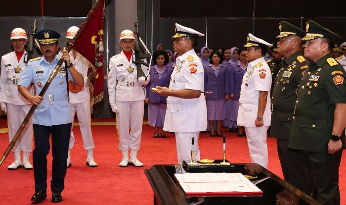 Panglima TNI Pimpin Sertijab Danjen Akademi TNI dan Asops TNI