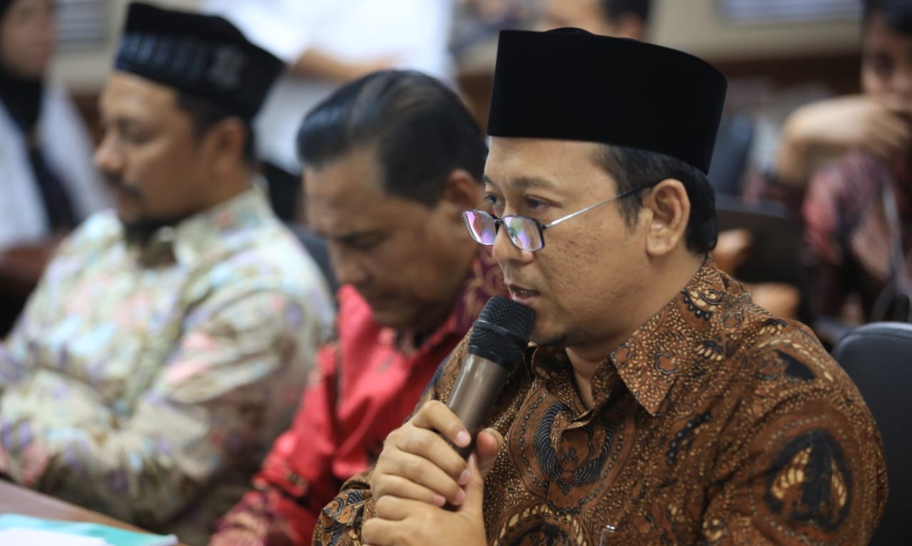 Gus Hilmy Sampaikan Keprihatinan Guru Agama Kepada Kemenag