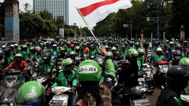 Bikin Macet, Polisi akan Tindak Tegas Ojol yang Ngetem Sembarangan