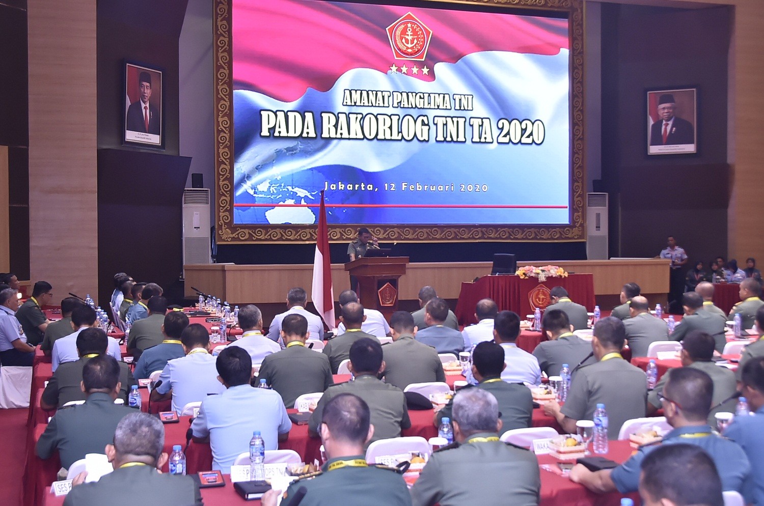 Panglima TNI Berharap Dukungan Logistik Operasi TNI Lebih Optimal   