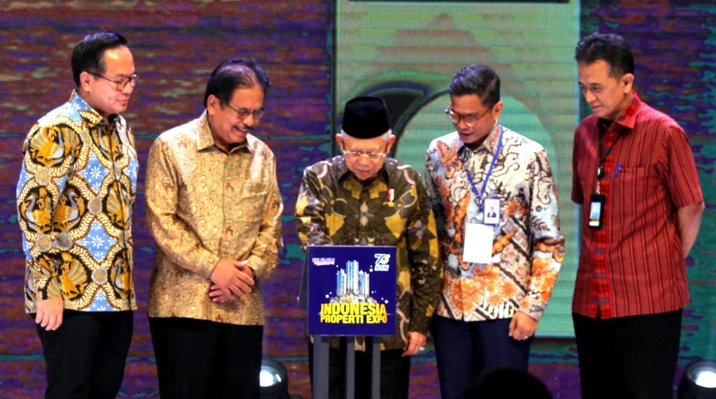 Wapres KH Ma'ruf Amin Resmikan IPEX BTN 2020