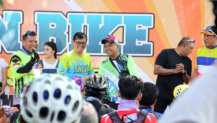 Ikuti Acata Fun Bike, Irwasum Blusukan ke Subang