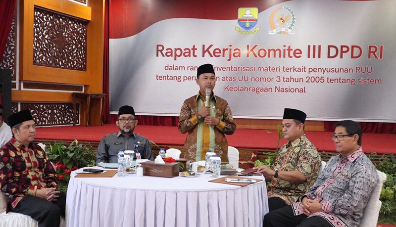 Pacu Prestasi Olahraga, DPD RI Akan Revisi UU SKN