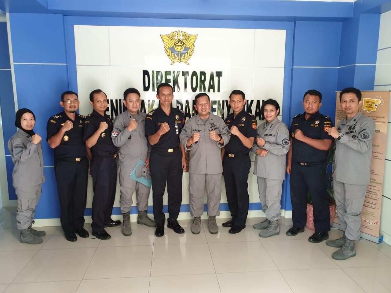 Direktur Strategi Bakamla RI Berkunjung ke Kantor Bea Cukai dan Kemenkominfo