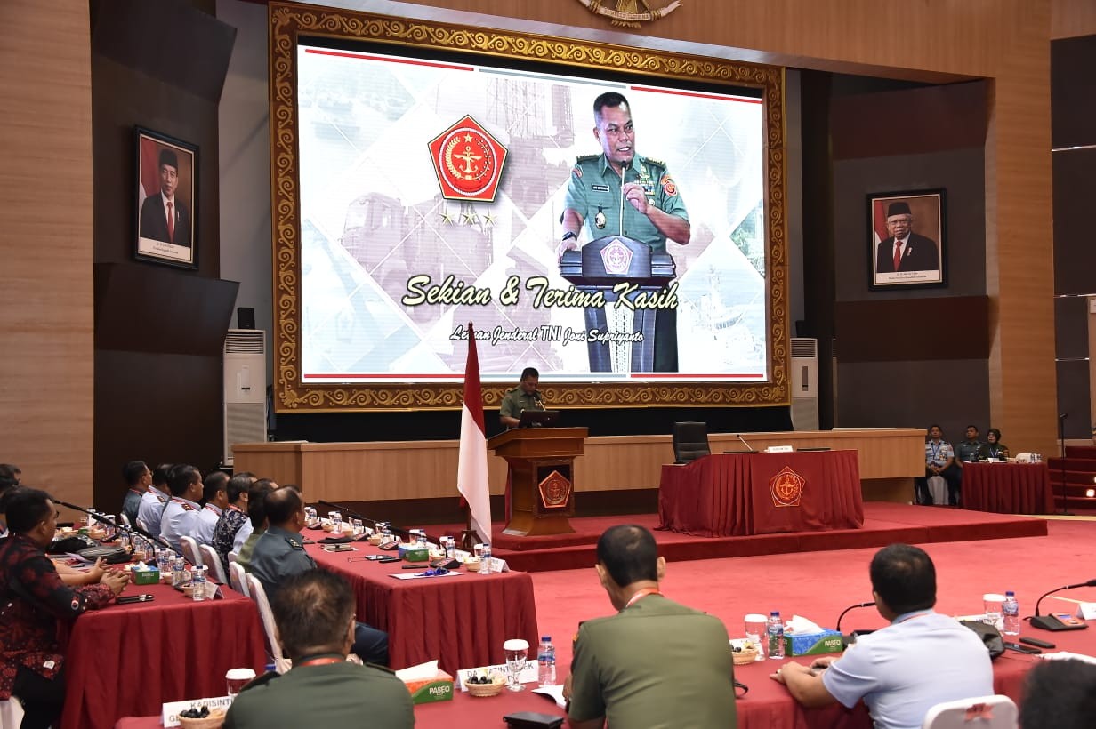 Kepala Staf Umum TNI Buka Rakor Komlek TNI 2020