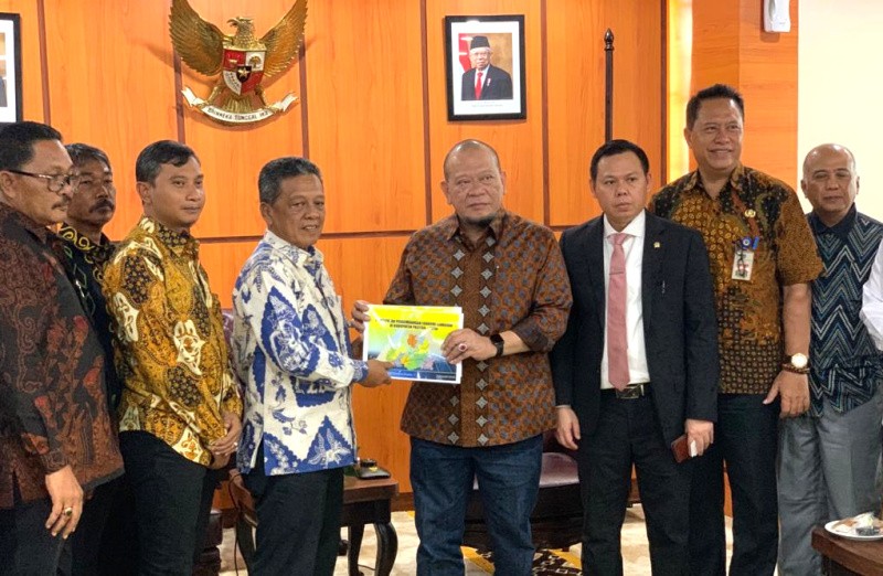Bupati Pacitan Minta Dukungan DPDRI Untuk Percepatan Pembangunan