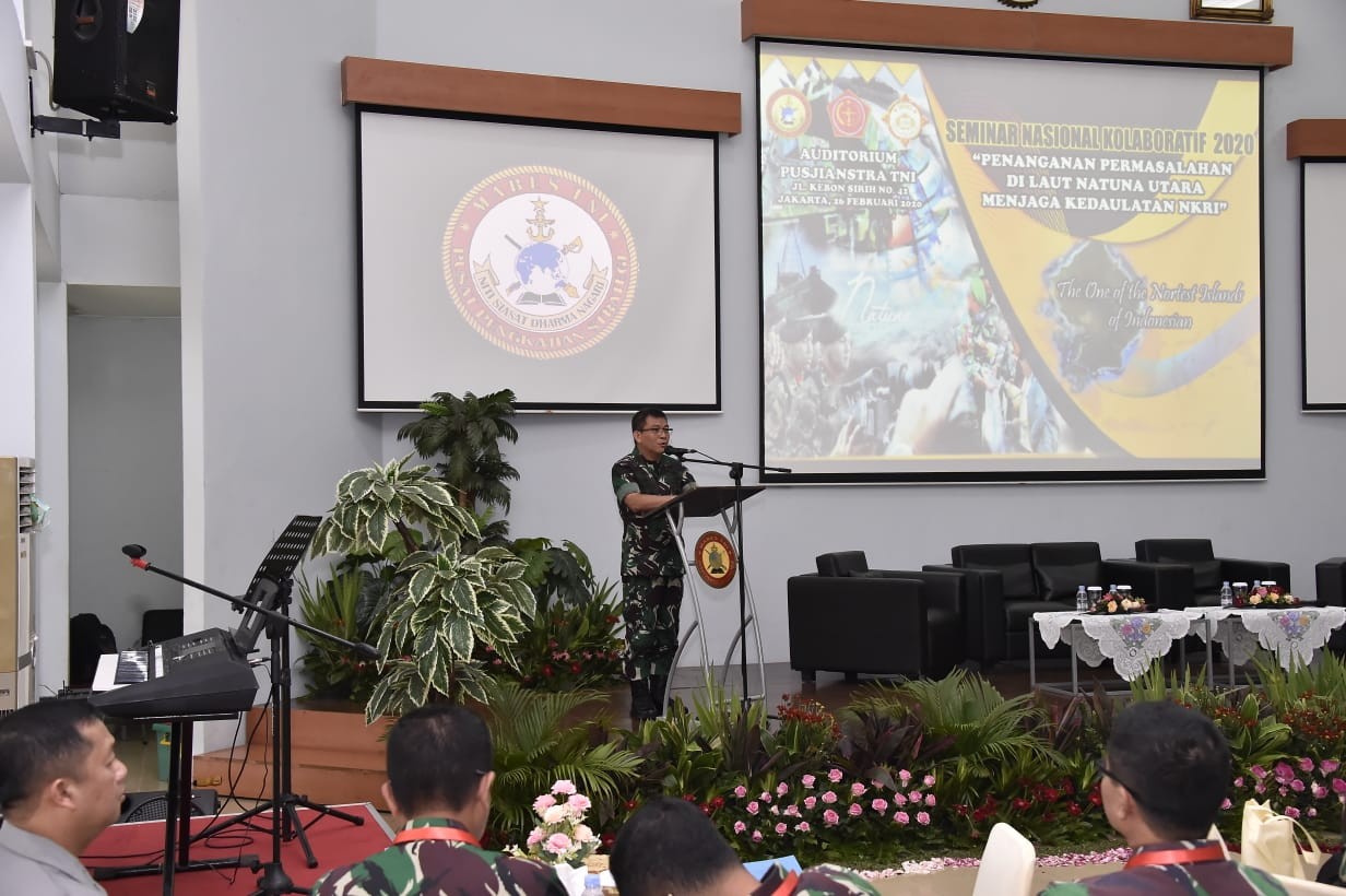 Ster TNI Gelar Seminar Nasional Kolaburasi, Bahas Penanganan Laut Natuna
