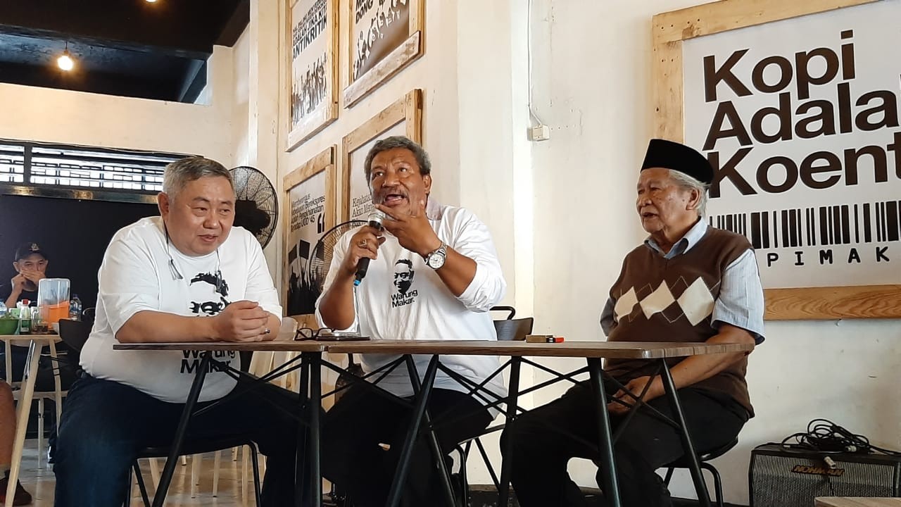 'Kongkow Kamisan', Seruan Persatuan Bangsa di 'Warung Makar'