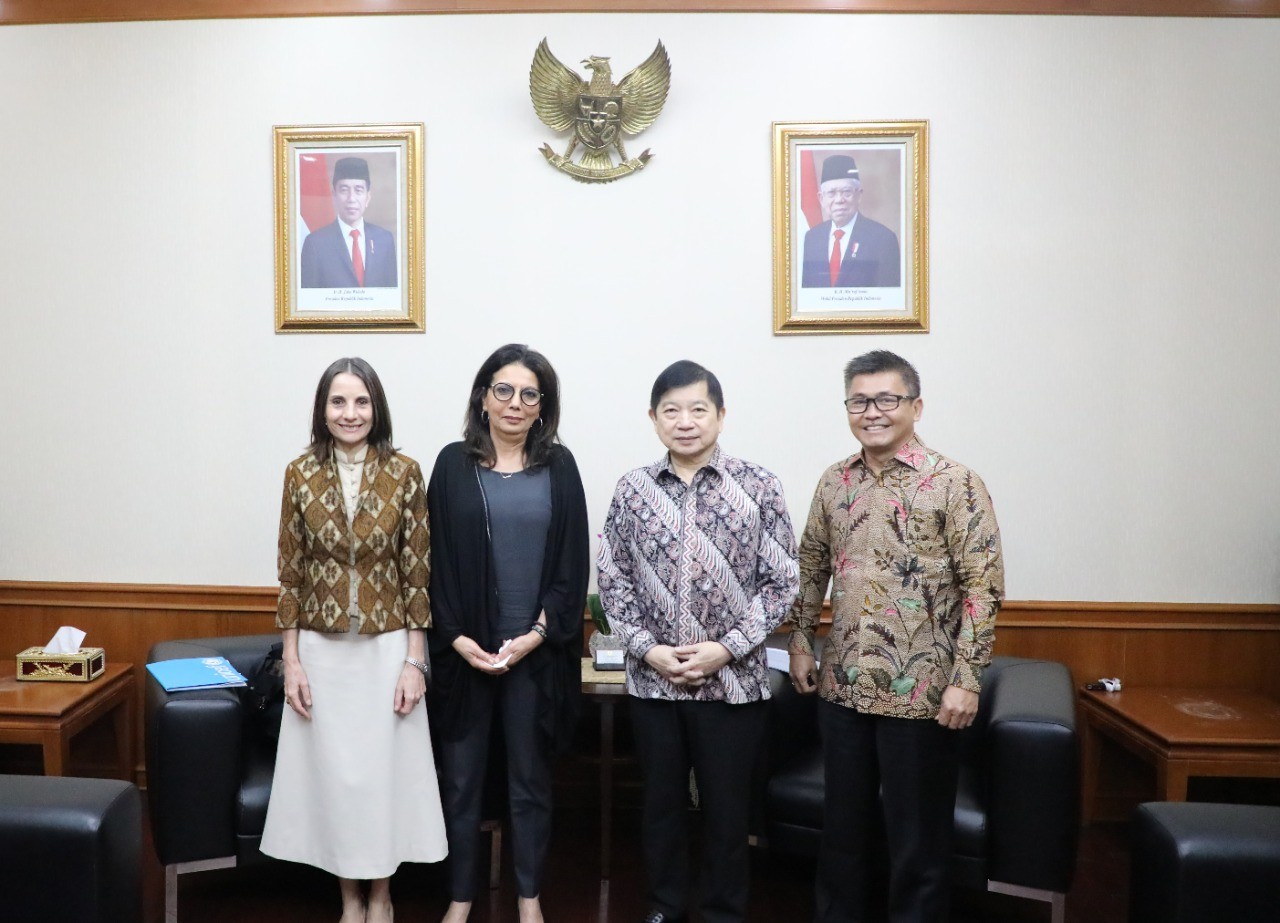 Bertemu Perwakilan PBB, Menteri Suharso Monoarfa Bahas Penyelesaian Kasus Kekerasan Terhadap Anak