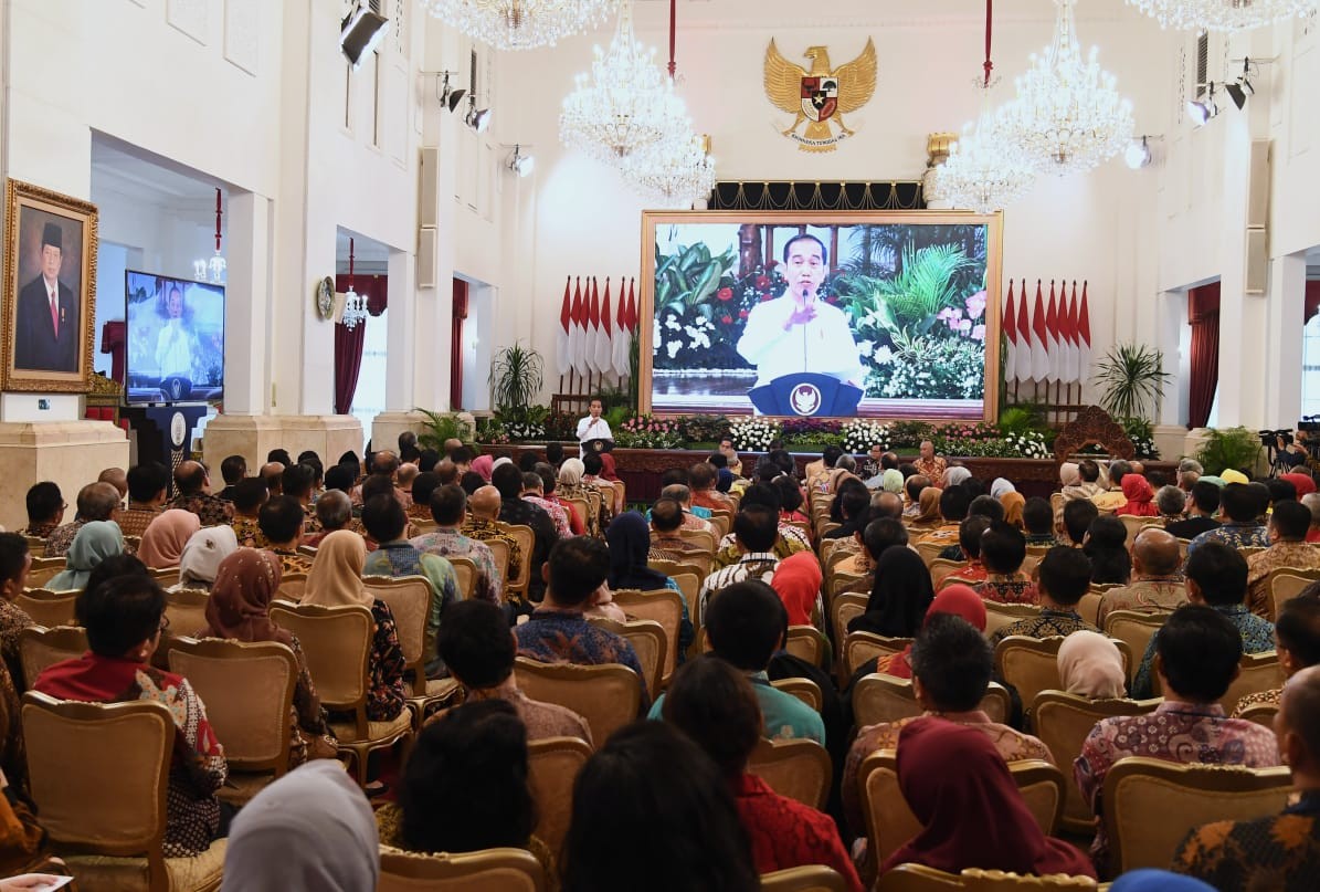 Buka Rapat Kerja Kemendag, Presiden Minta Jajarannya Fokus Mitigasi Dampak Korona dan Pelemahan Ekonomi Global