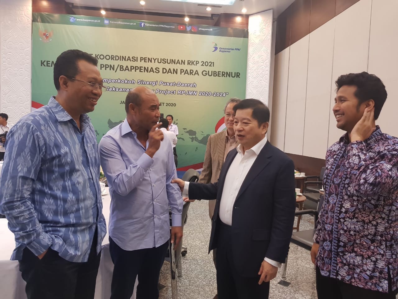 Gubernur Hadiri Rakor Dengan Menteri PPN/Bappenas Bahas RKP Prioritas 2021