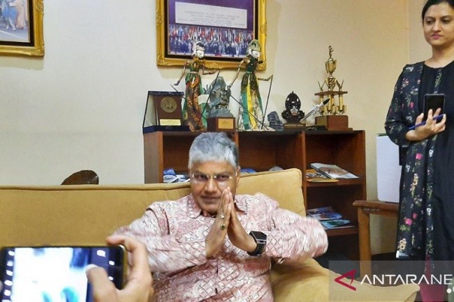 Dubes India Apresiasi Polisi yang Mengawal Unjuk Rasa di Kedutaan