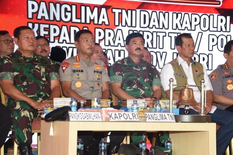 Kapolri dan Panglima TNI Tinjau Kesiapan Pembangunan RS Khusus Penyakit Menular