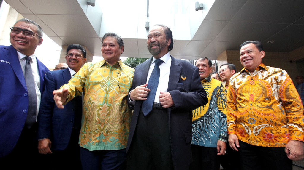 Silahturahim Politik  NasDem Dan Golkar