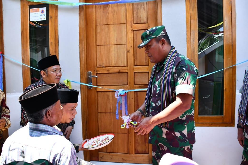 Kasum TNI Resmikan Rumah RIKa di Lombok Utara