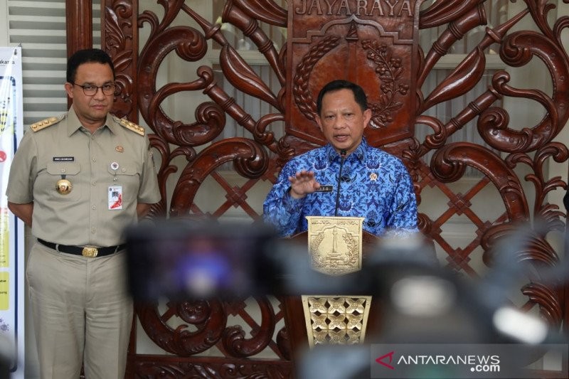 Sigap Antisipasi Covid-19, Mendagri Tito Apresiasi Anies 