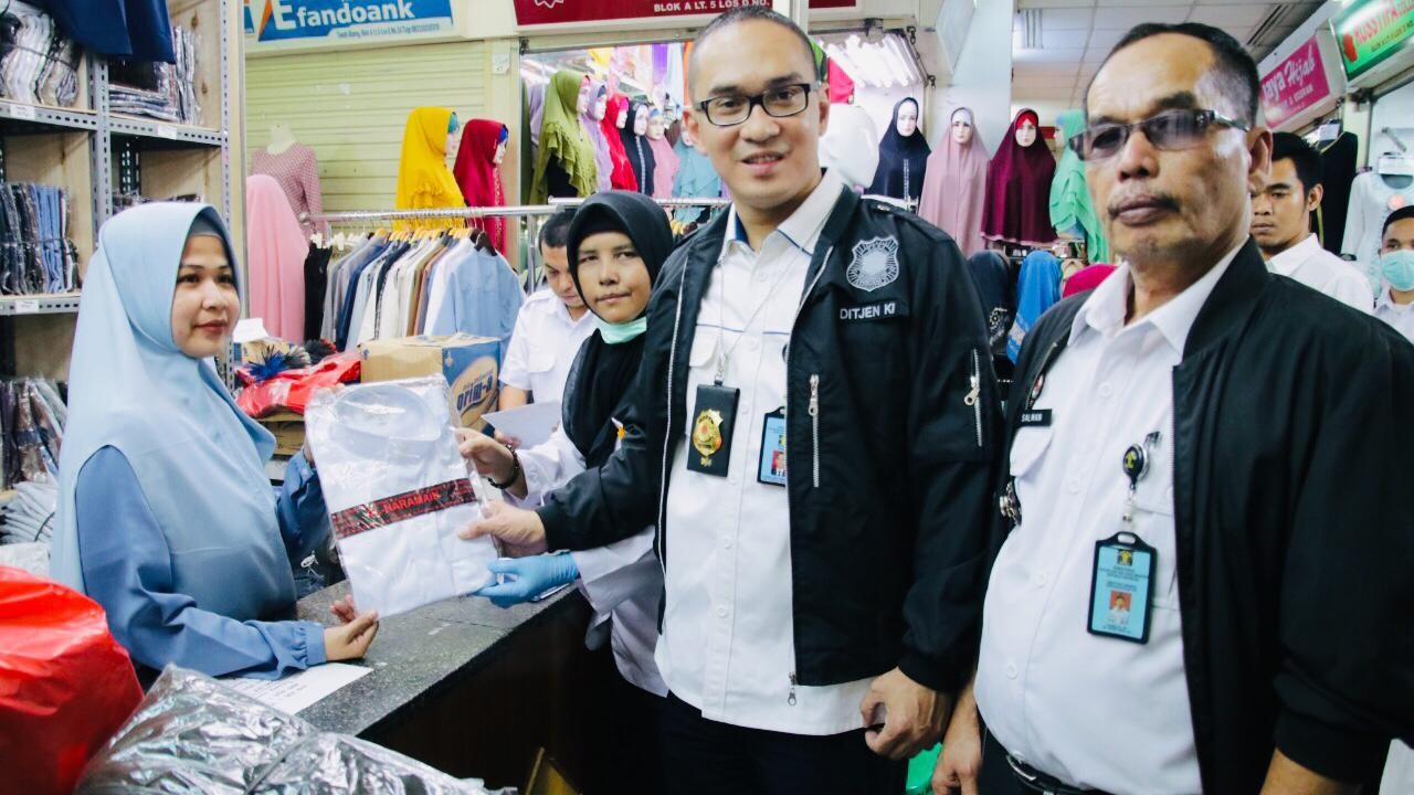 DJKI Tindak Dugaan Pelanggaran Merek Baju Muslim di Tanah Abang
