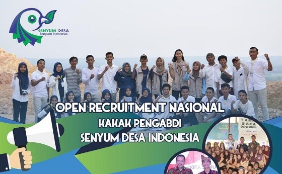 Oprec Nasional Kakak Pengabdi Senyum Desa Indonesia Telah Dibuka