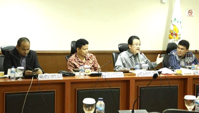 Komite I DPD RI Dukung Kebijakan Presiden Terbitkan Perpu Nomer 1 Tahun 2020