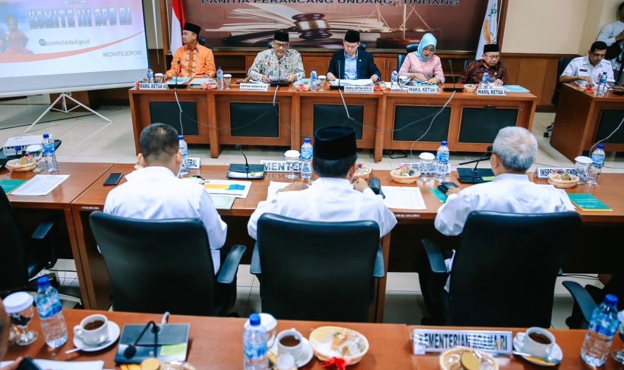 DPD RI Minta Pemerintah Pusat Tingkatkan Koordinasi dengan Pemda
