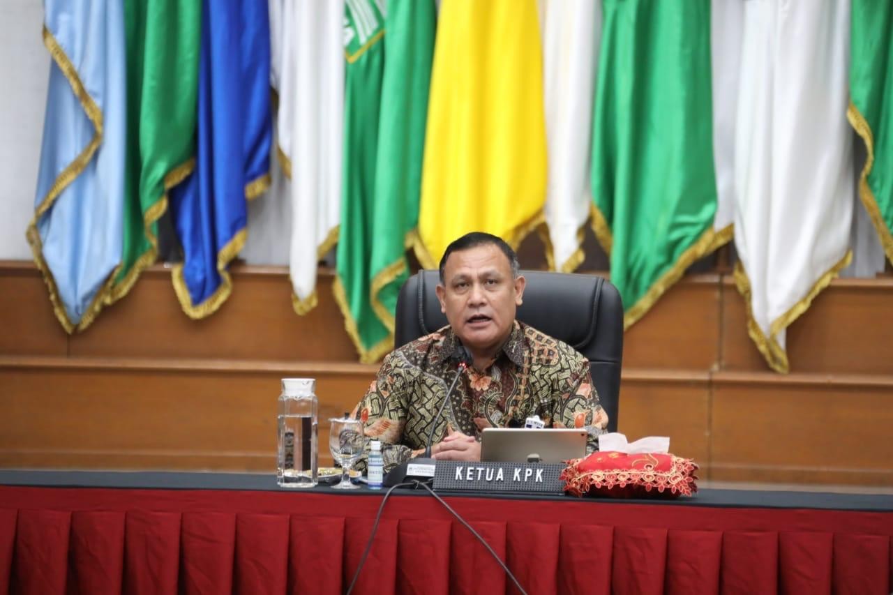 Ketua KPK Firly Bahuri:  Bersama Tangani Pandemi COVID-19 Dengan Anggaran Negara Secara Benar