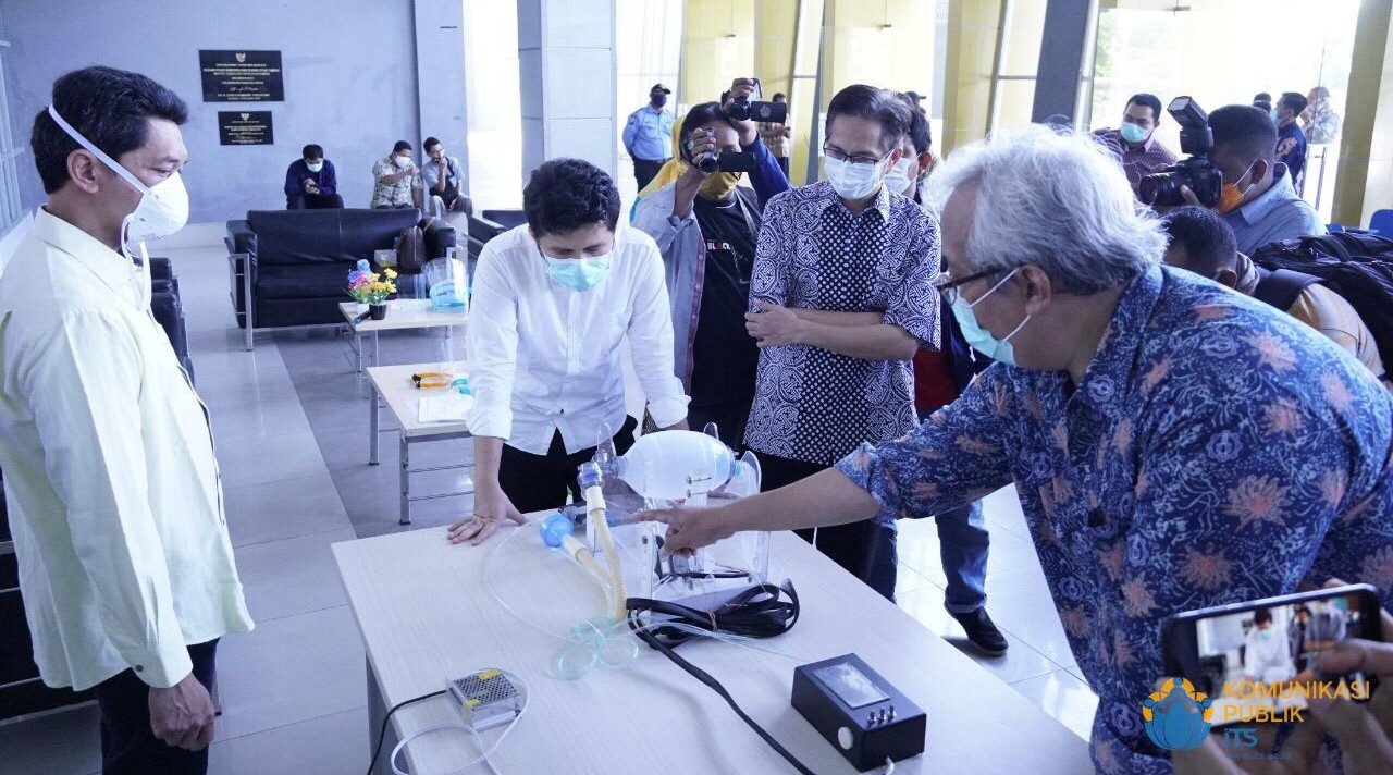 ITS Ciptakan Robot Ventilator Murah Bantu Penanganan Pasien Covid-19