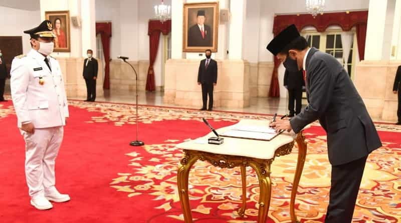 Presiden Jokowi Lantik Ahmad Riza Patria sebagai Wakil Gubernur DKI Jakarta