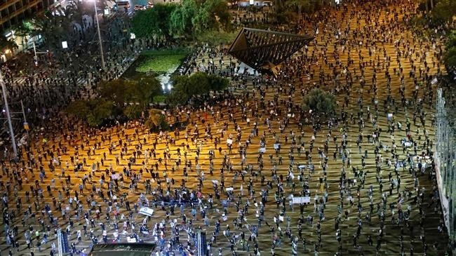 Di Tengah Pandemi Covid-19, Ribuan Warga Israel Demo Menentang Netanyahu