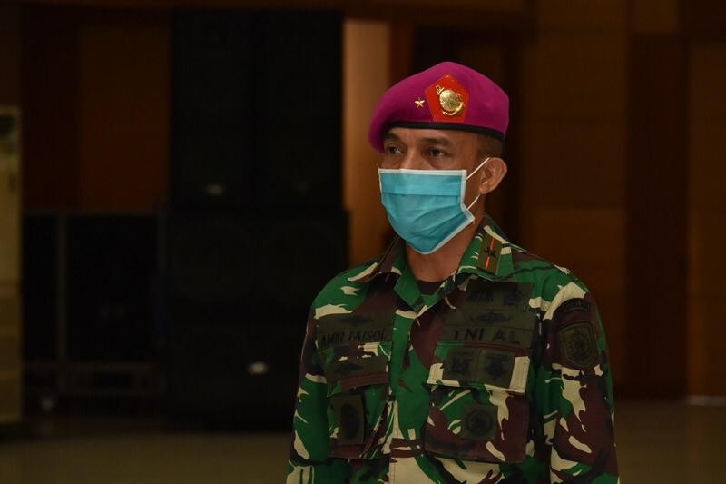 Brigjen TNI (Mar) Amir Faisol Resmi Jabat Wadan Kodiklatal