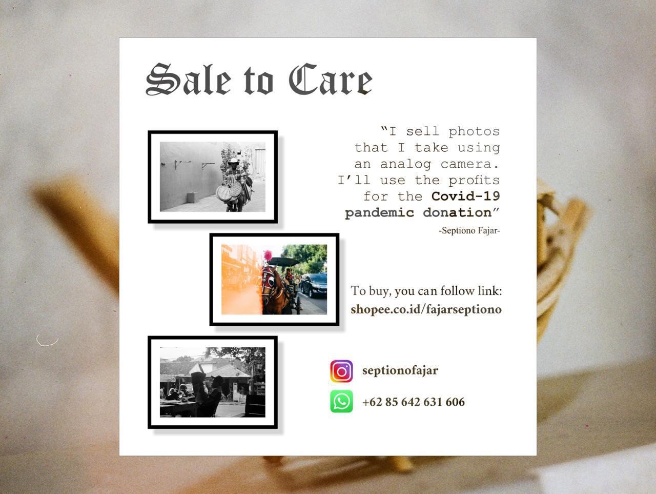 Menjual Foto untuk Donasi Dampak Covid-19