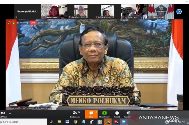 Soal COVID-19, Mahfud MD: Tidak Benar Ada Data yang Disembunyikan Pemerintah