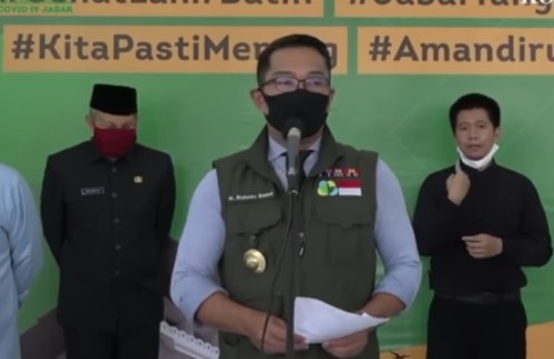 PSBB Se Jabar, Ridwan Kamil Harapkan Angka Positif Corona Menurun
