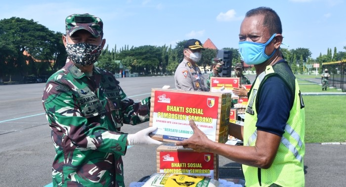 Mayjen TNI Widodo Iryansyah Apresiasi Peran Elemen Masyarakat Di Tengah Pandemi