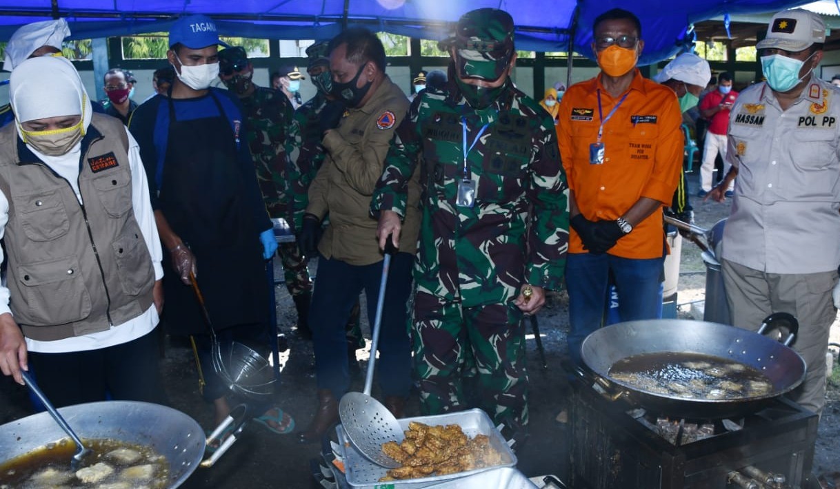 Dapur Umum di Gresik Suplai Kebutuhan Makan Delapan Kecamatan
