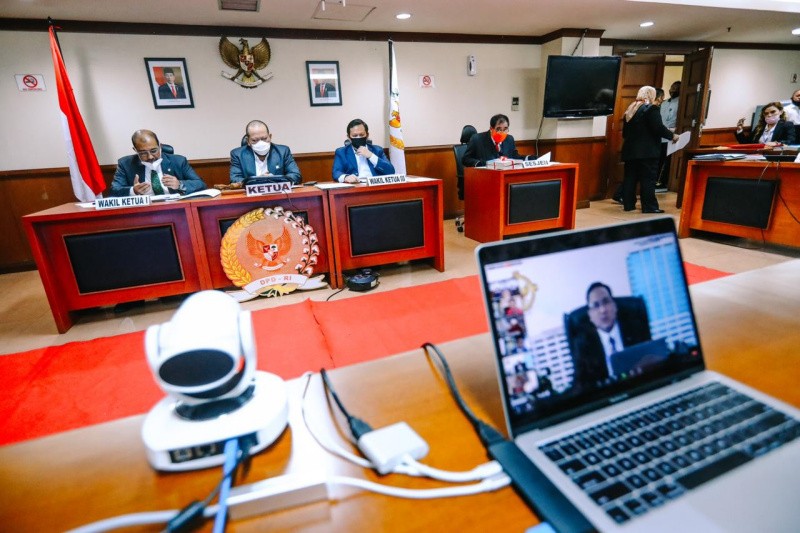 DPD RI Gelar Sidang Paripurna Ke 9 Secara Virtual Terima IHPS II BPK RI