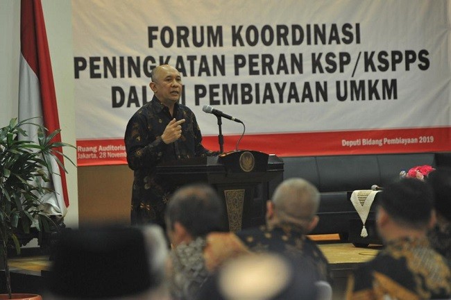 Menkop Paparkan Skema Pemulihan Ekonomi KUMKM Di Masa Dan Pasca Covid-19